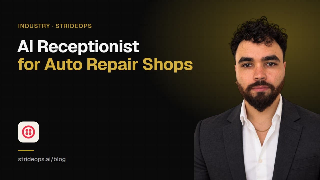 AI Receptionist for Auto Repair Shops