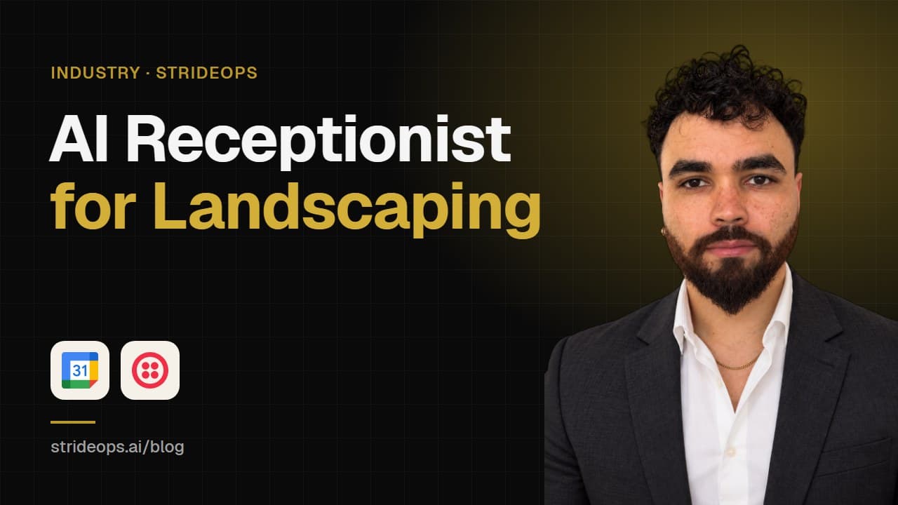AI Receptionist for Landscaping Company Owners