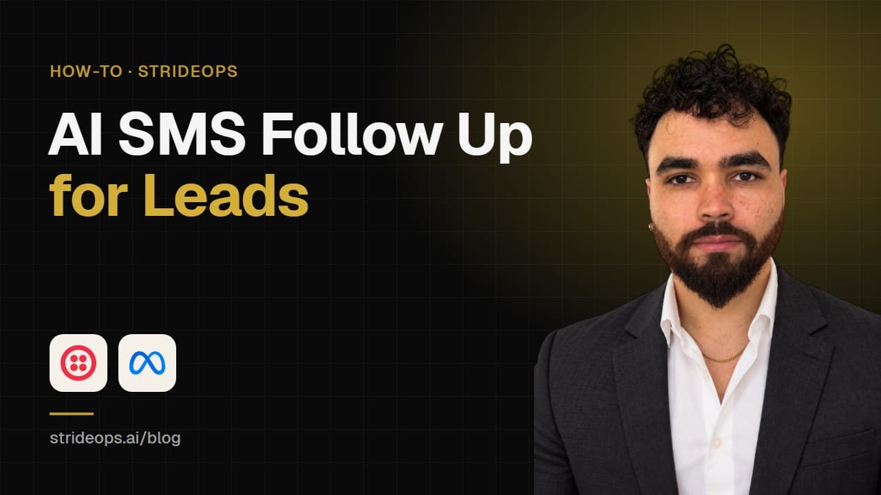 AI SMS Follow Up for Leads: What to Automate