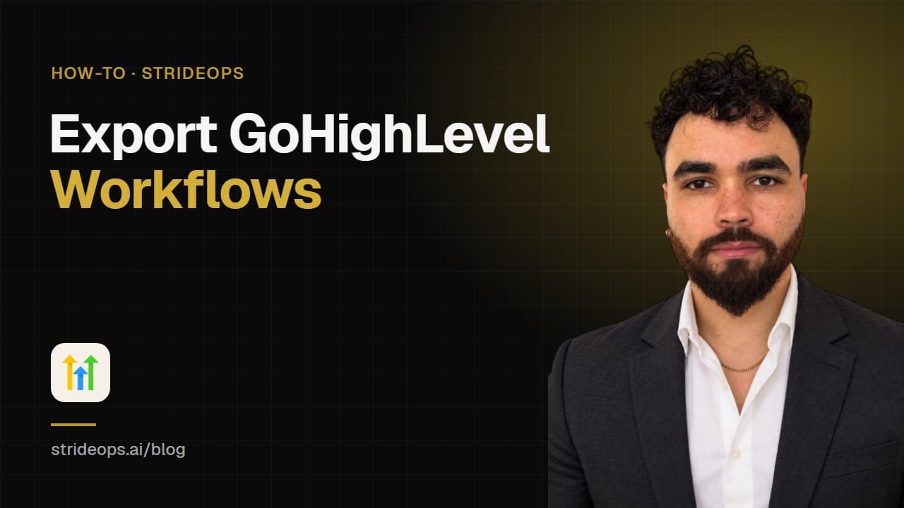 Can You Export GoHighLevel Workflows? Yes, Here Is How