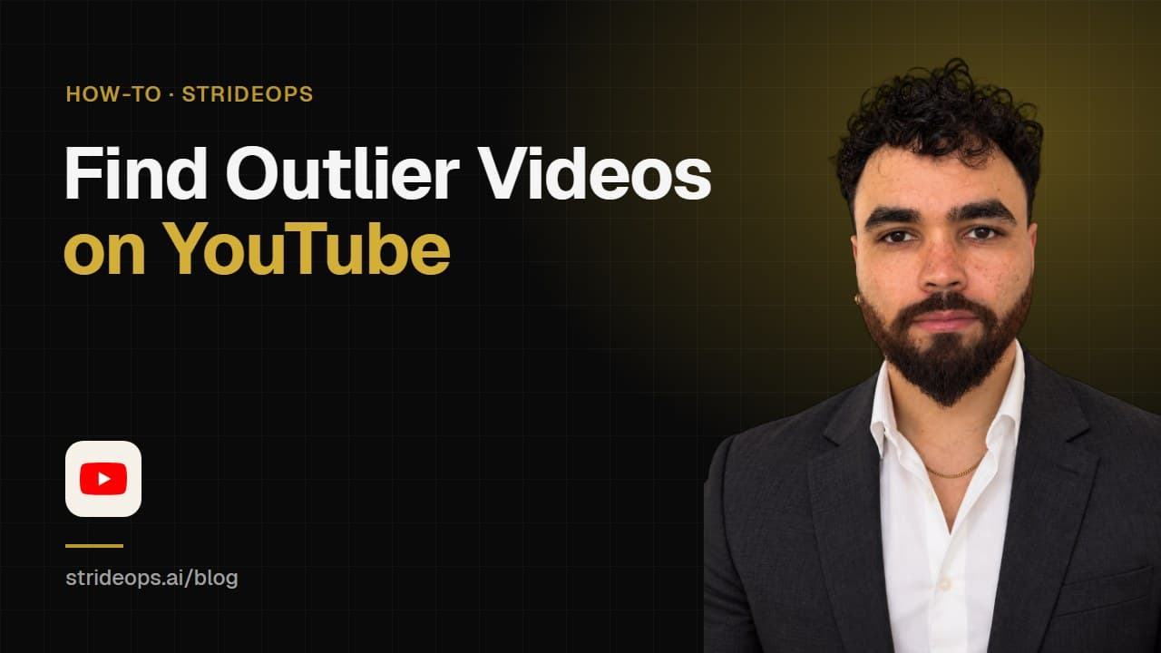 How to Find Outlier Videos on YouTube (Free Method)
