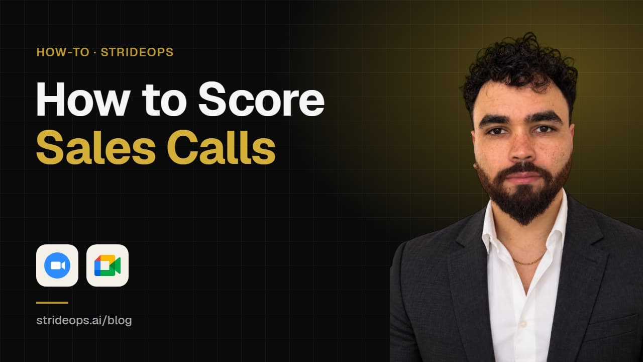 How to Score Sales Calls: A Six-Part Scorecard
