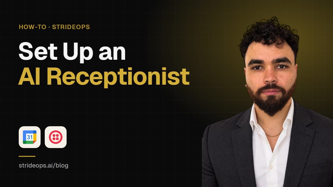 How to Set Up an AI Receptionist, Step by Step