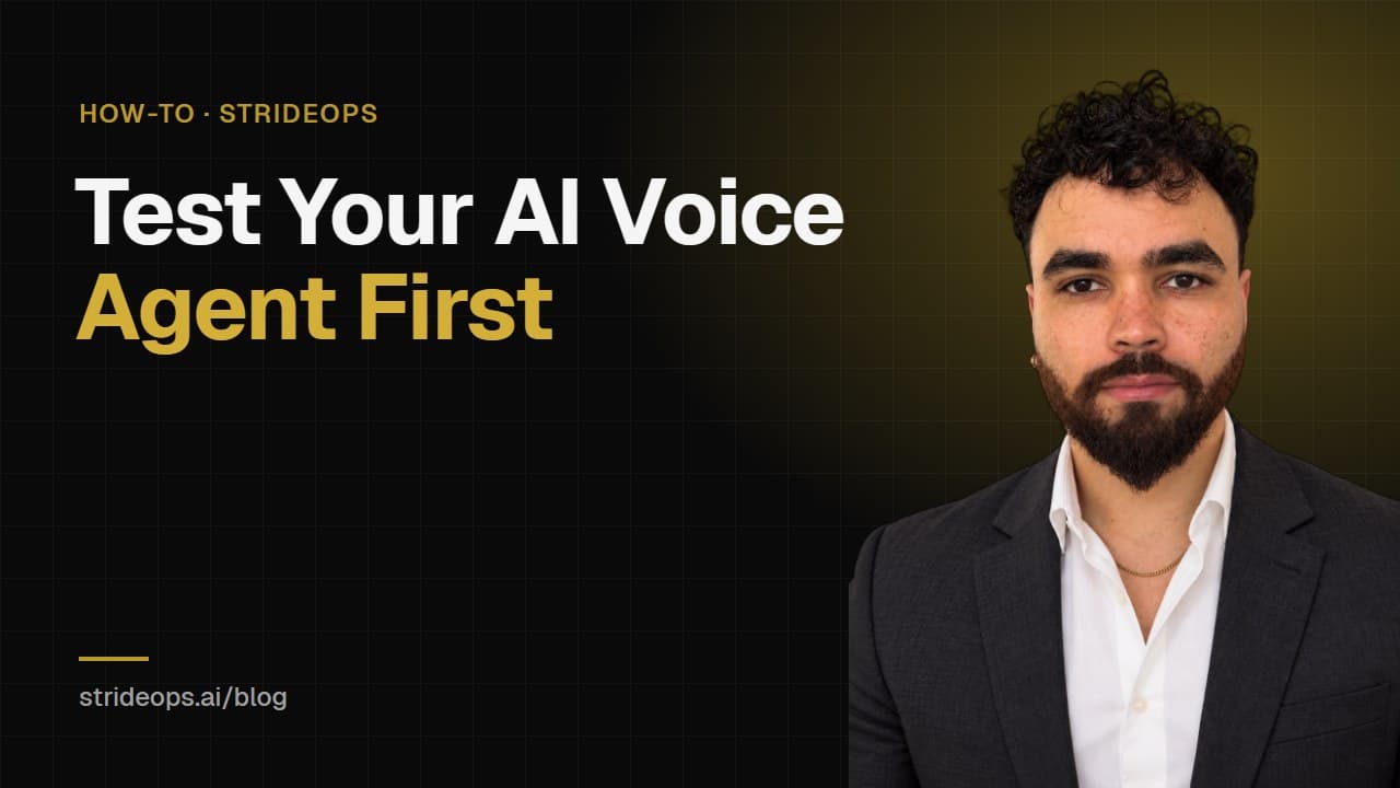 How to Test an AI Voice Agent Before Real Callers Do