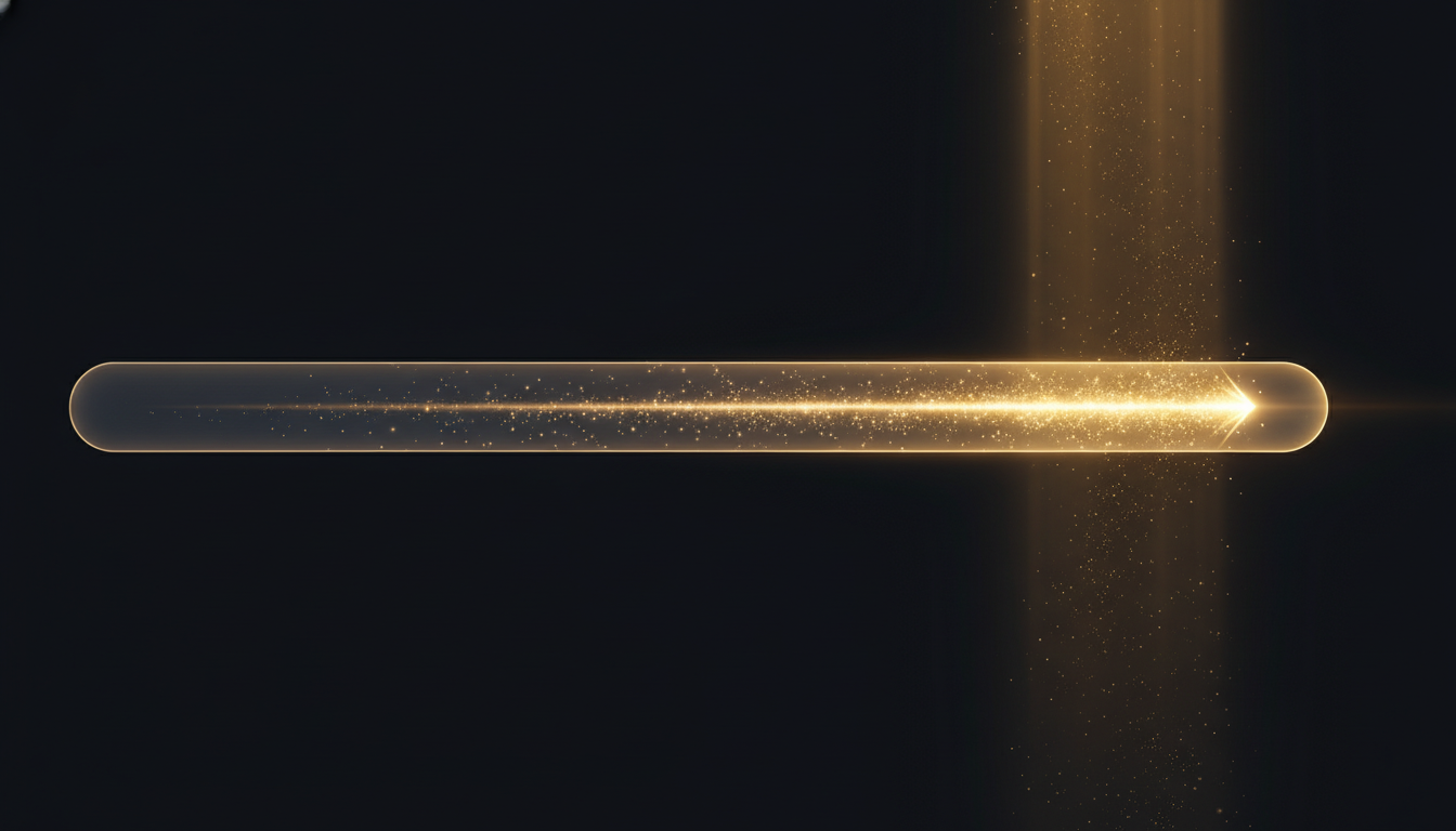 A pulse of light racing across a timeline, representing sub-second voice response